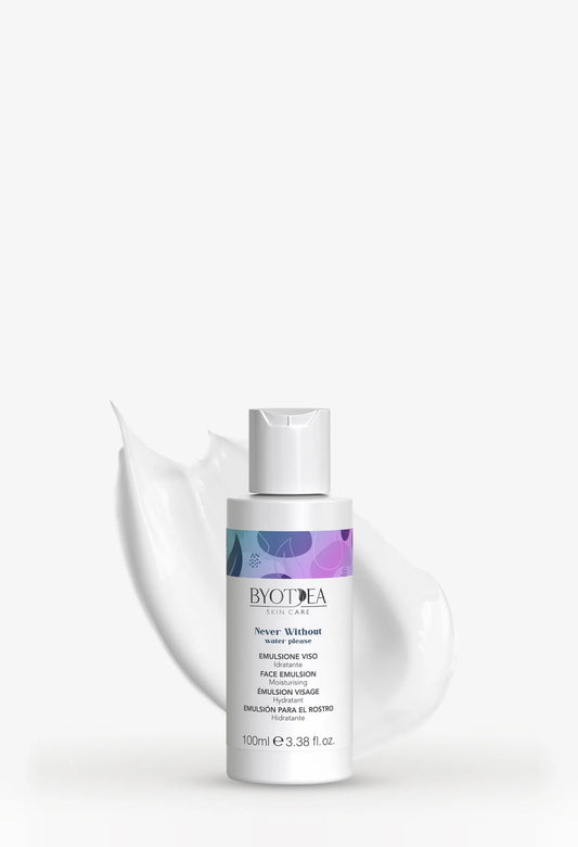 BYOTEA Never Without | Water Please
MOISTURIZING EMULSION