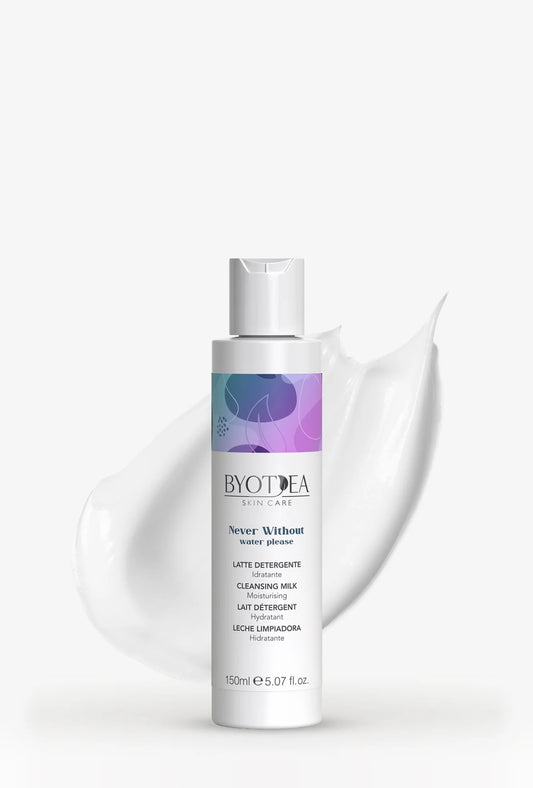 BYOTEA Never Without | Water Please
MOISTURIZING CLEANSING MILK